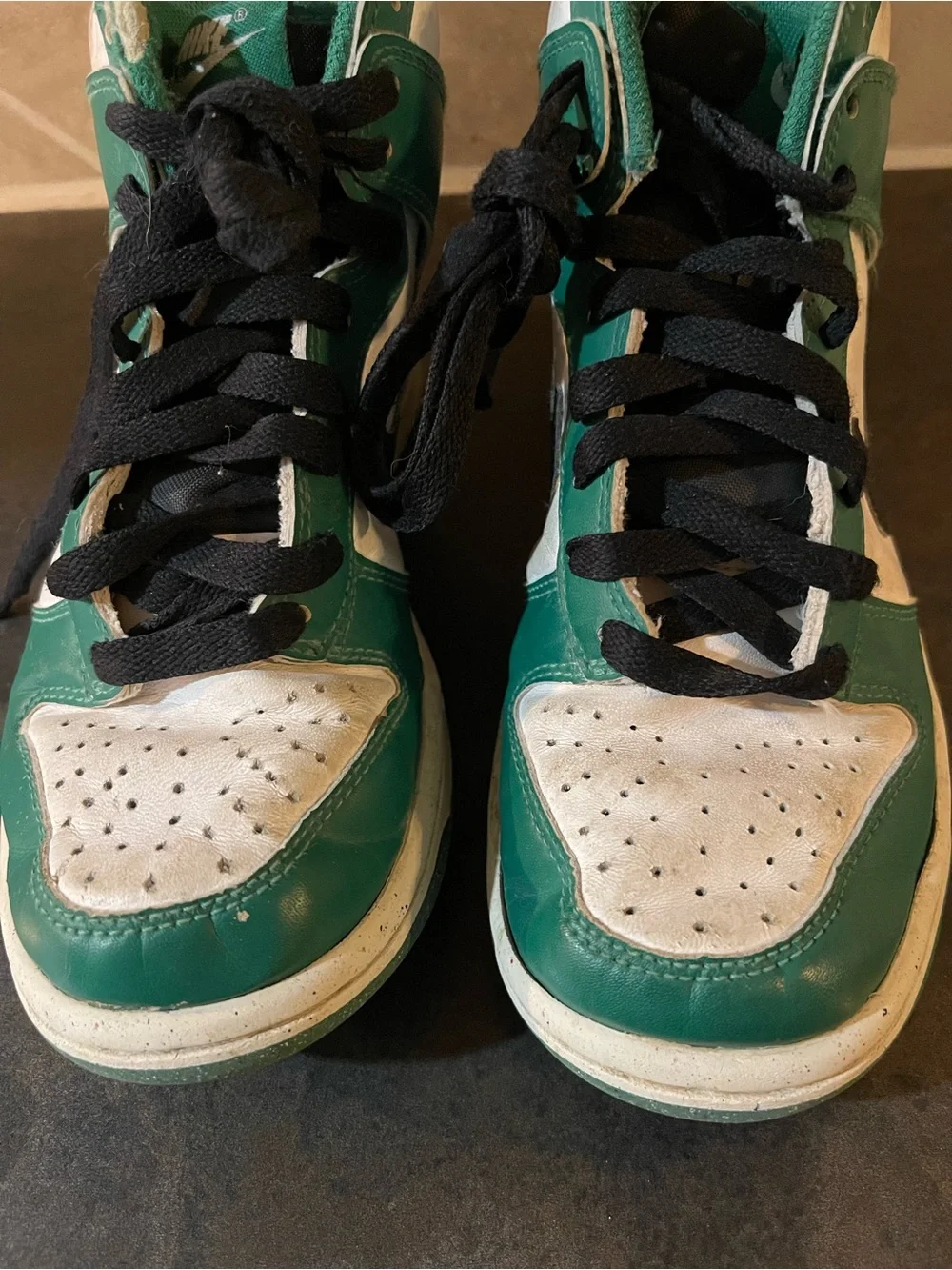 Nike Dunk High 'Celtics' Sneaker Shoes Kids